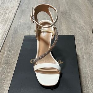 Charles David White and Sequin Heel